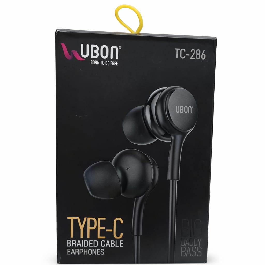 Ubon TC-286 type -c Headphone