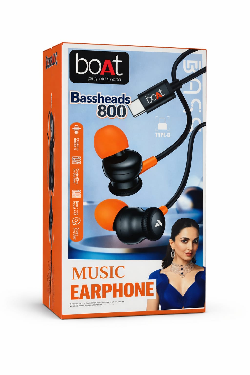 Boat (BO800)Type -c Headphone