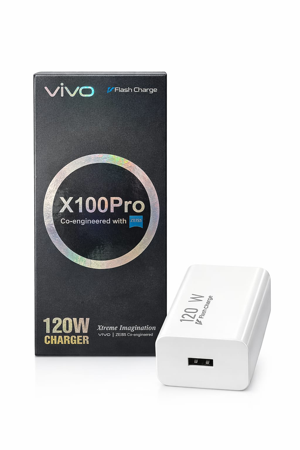 Vivo X100 Pro 120W Flash Charge Adapter .