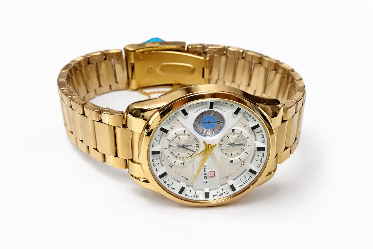 (BAISHENG)  Gold Analog Wrist watch