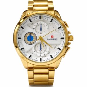 (BAISHENG)  Gold Analog Wrist watch