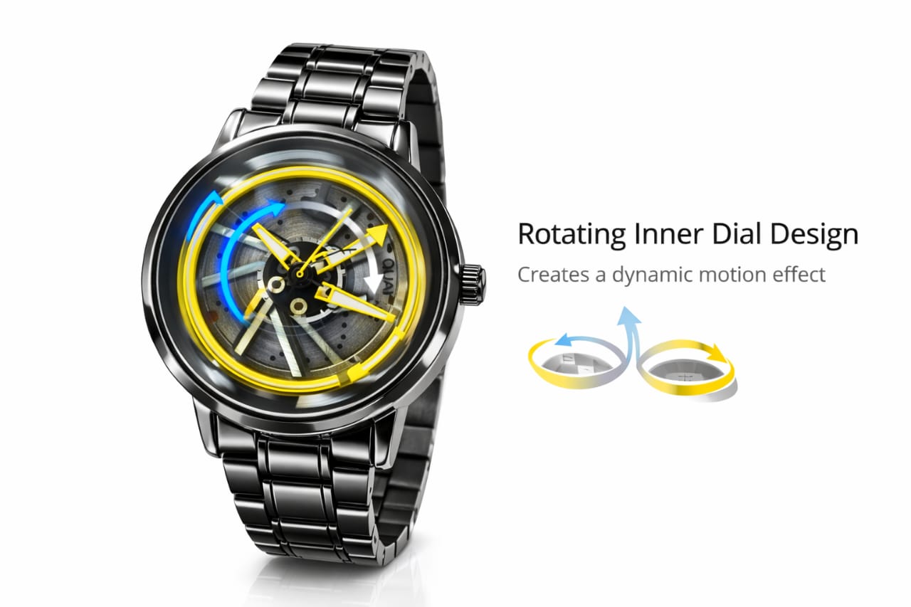 Rotating dial watch (For boys)