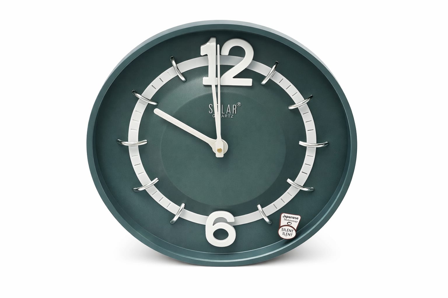 Solar Quartz (sweep) wall clock
