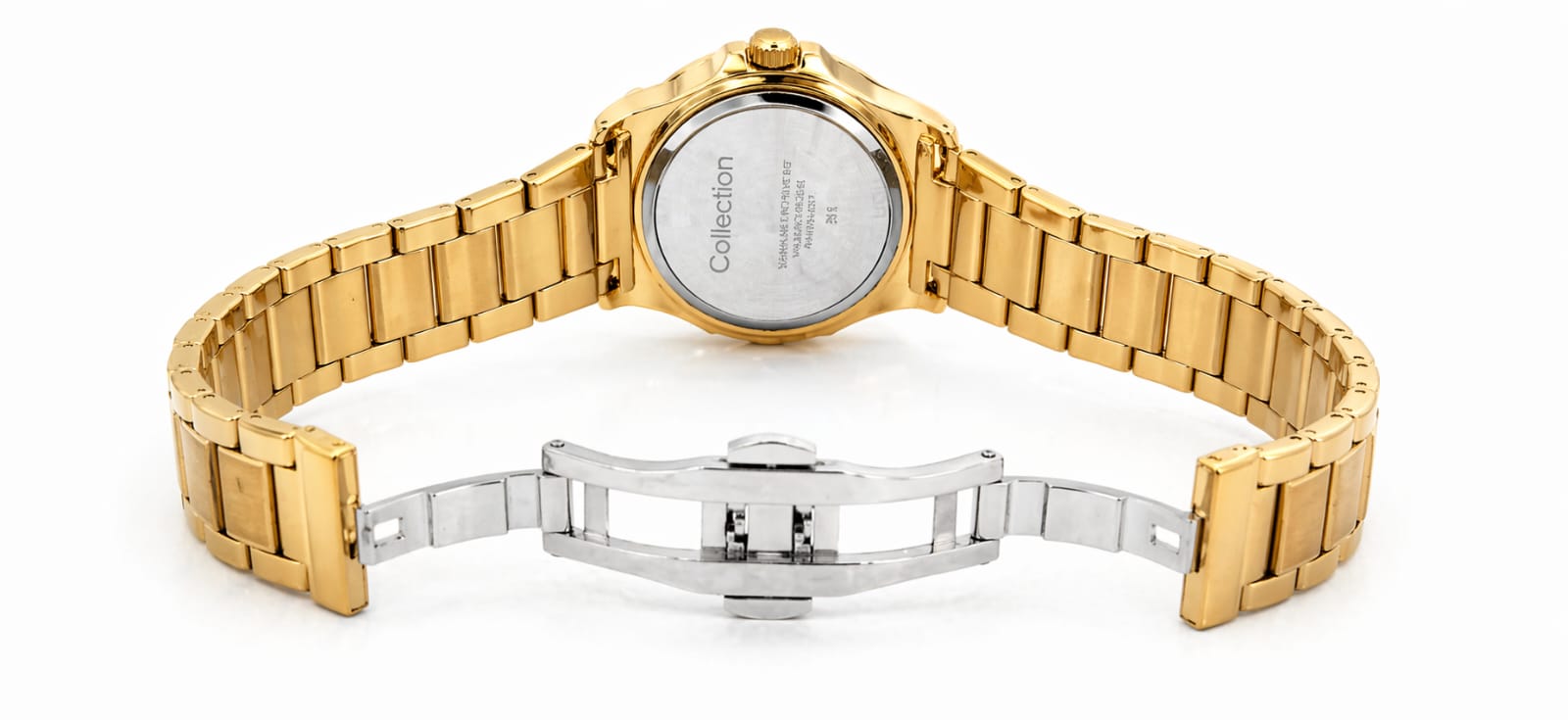 V9 Collection Premium Gold Wrist Watch (With Box)