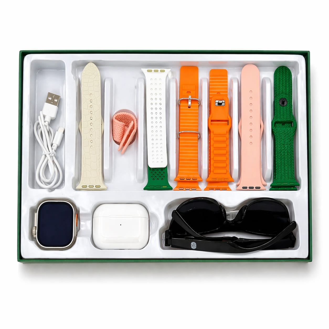 ZT-325 7-in-1 Smart Watch  Combo Set