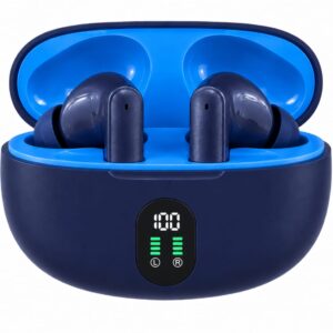Wireless Earbuds with LED Display – Advanced Sound & Battery Monitoring