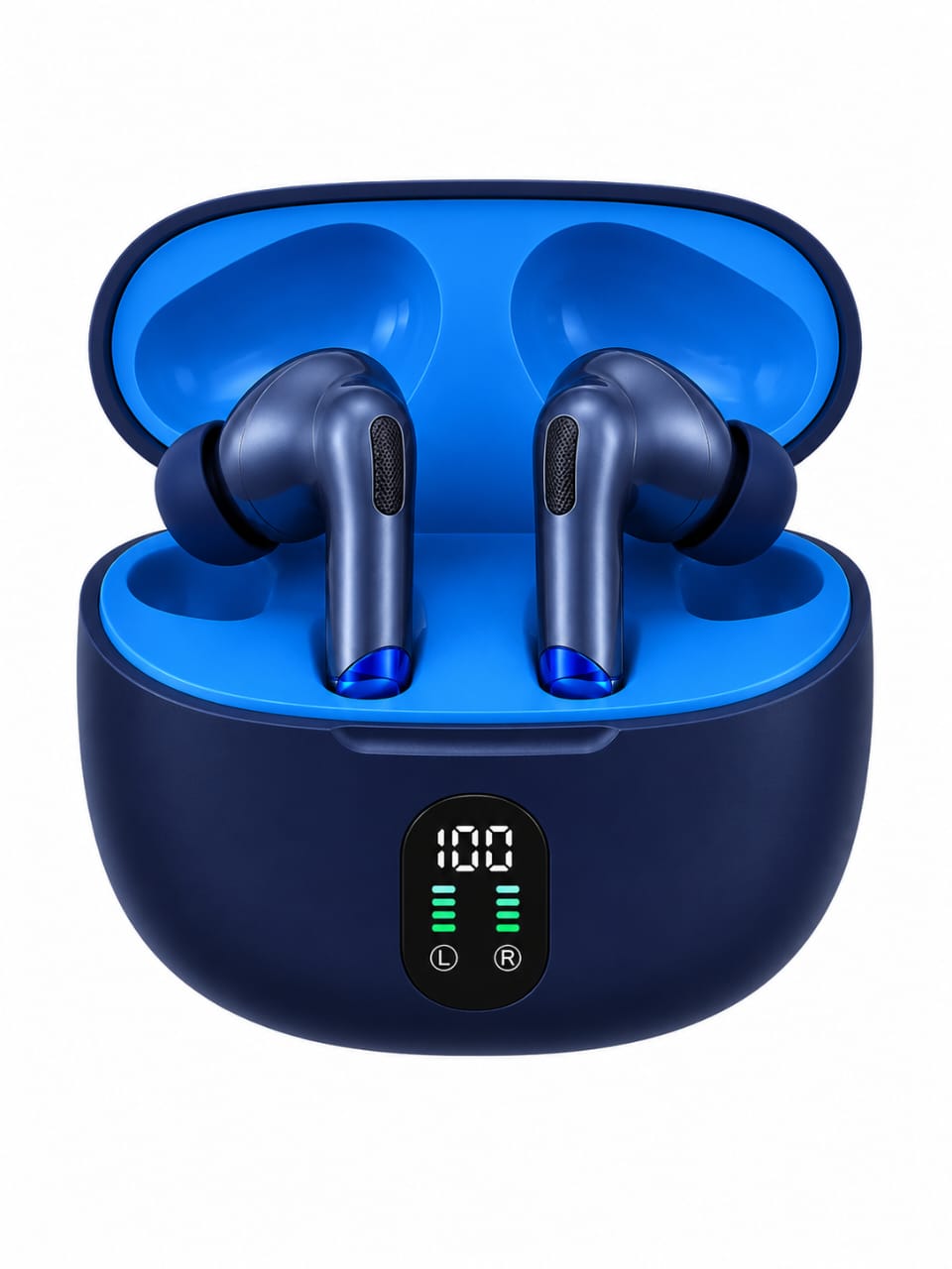 Wireless Earbuds with LED Display – Advanced Sound & Battery Monitoring