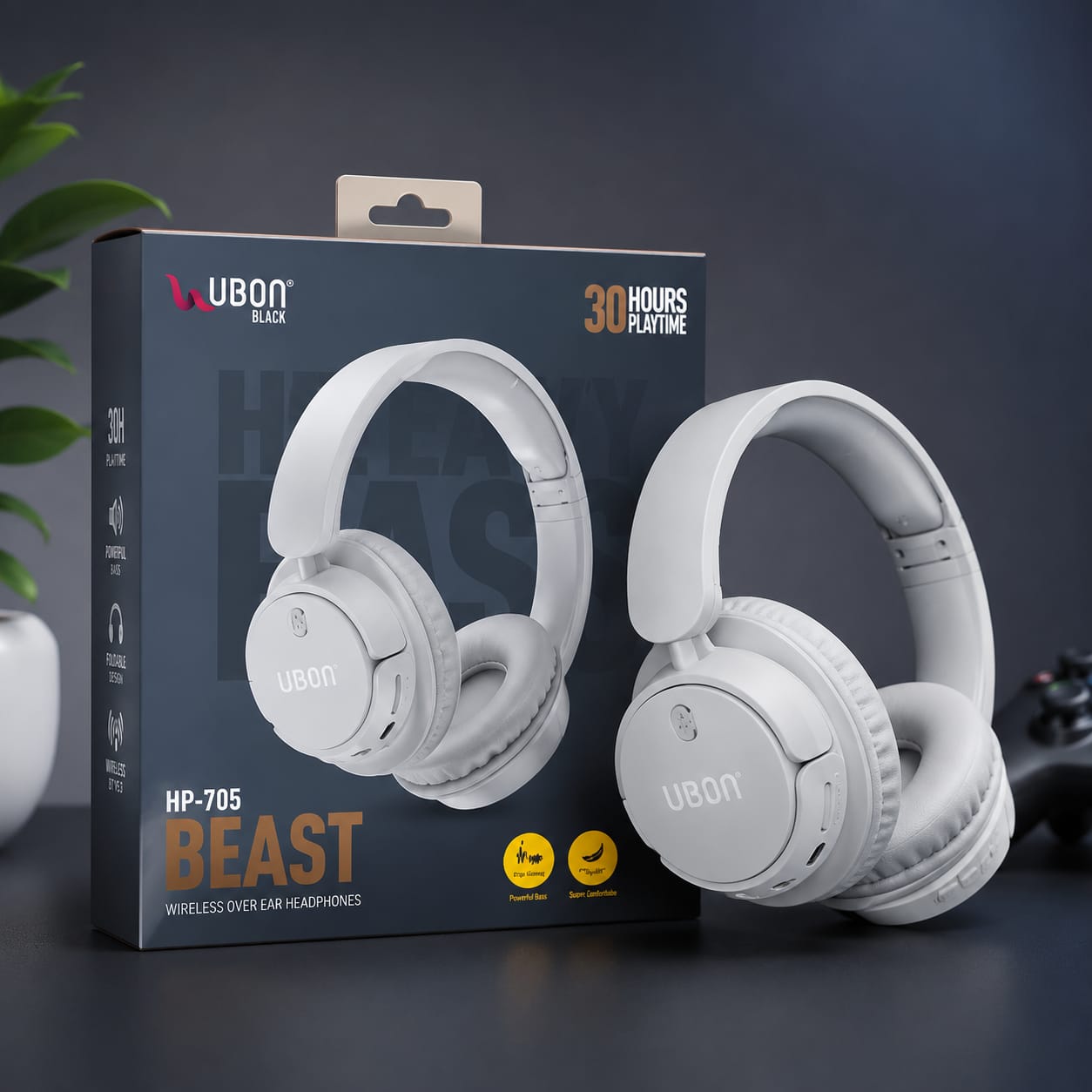 Ubon hp-705 BEAST  premium wireless headphone