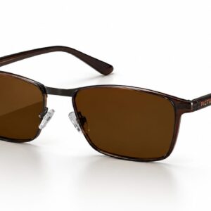 Brown tinted (polarized sunglass)