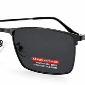 Polarized black sunglass
