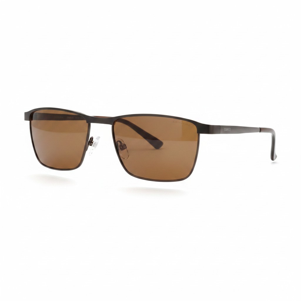 Brown tinted (polarized sunglass)