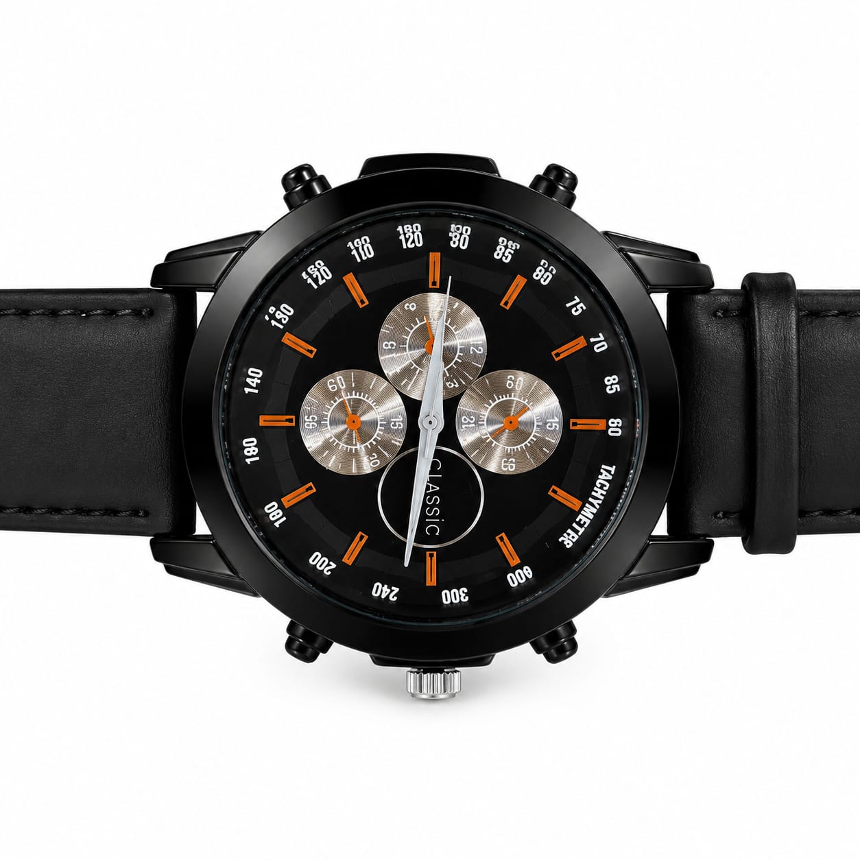 (Black) man wrist watch .