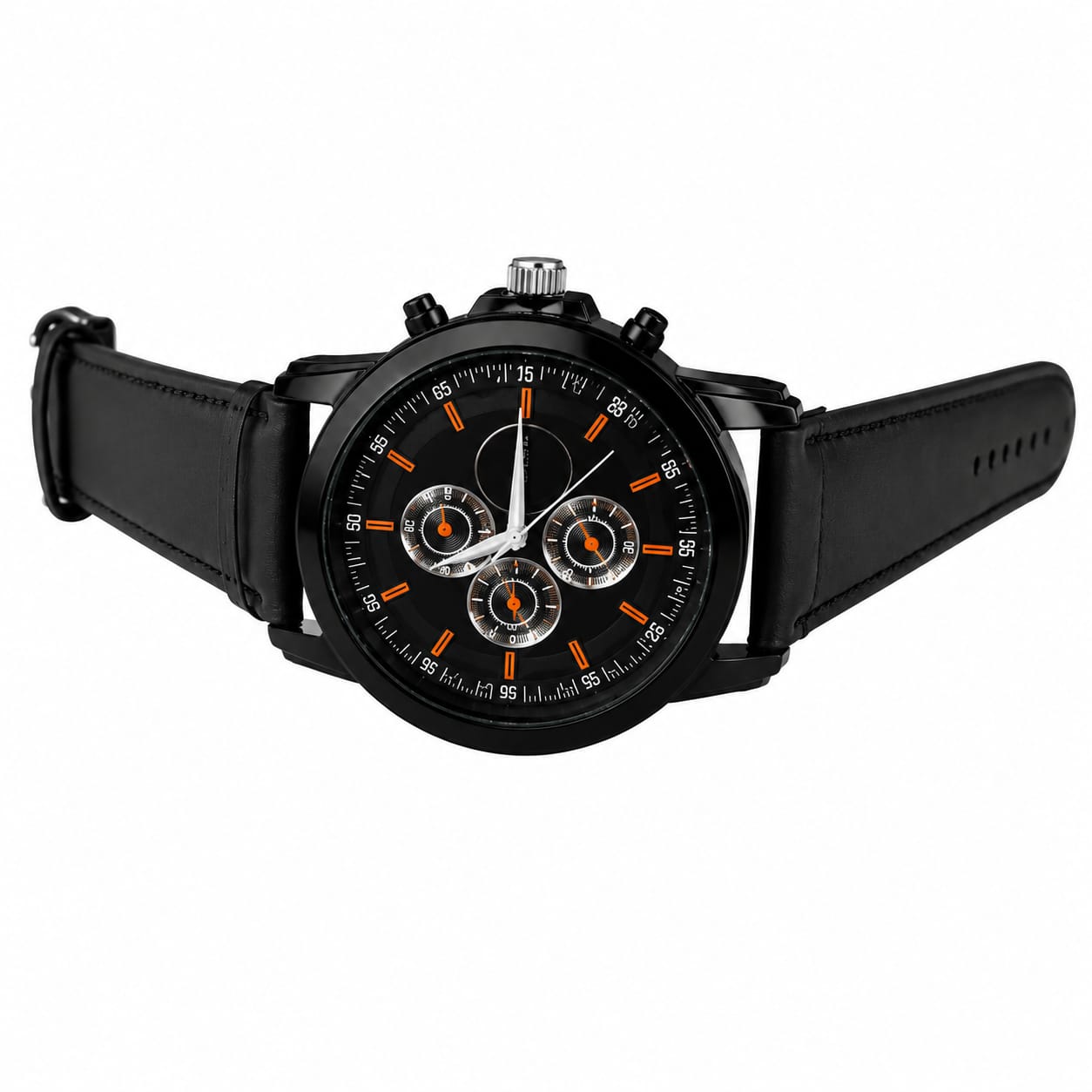 (Black) man wrist watch .