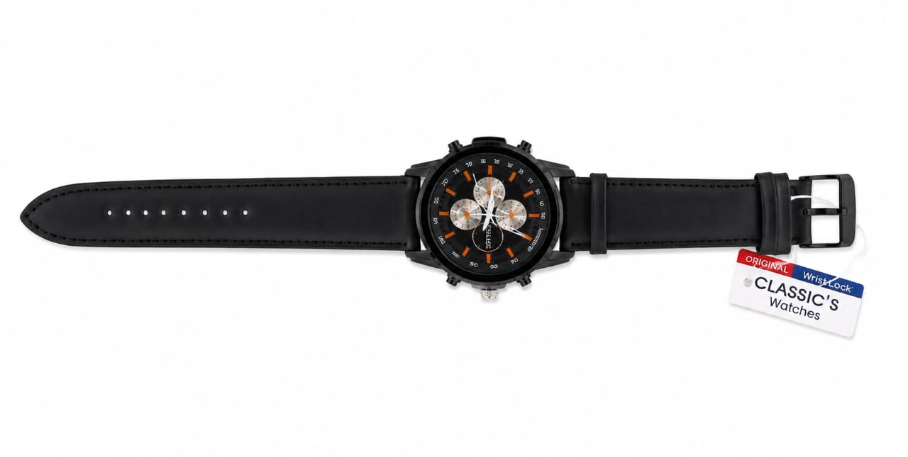 (Black) man wrist watch .