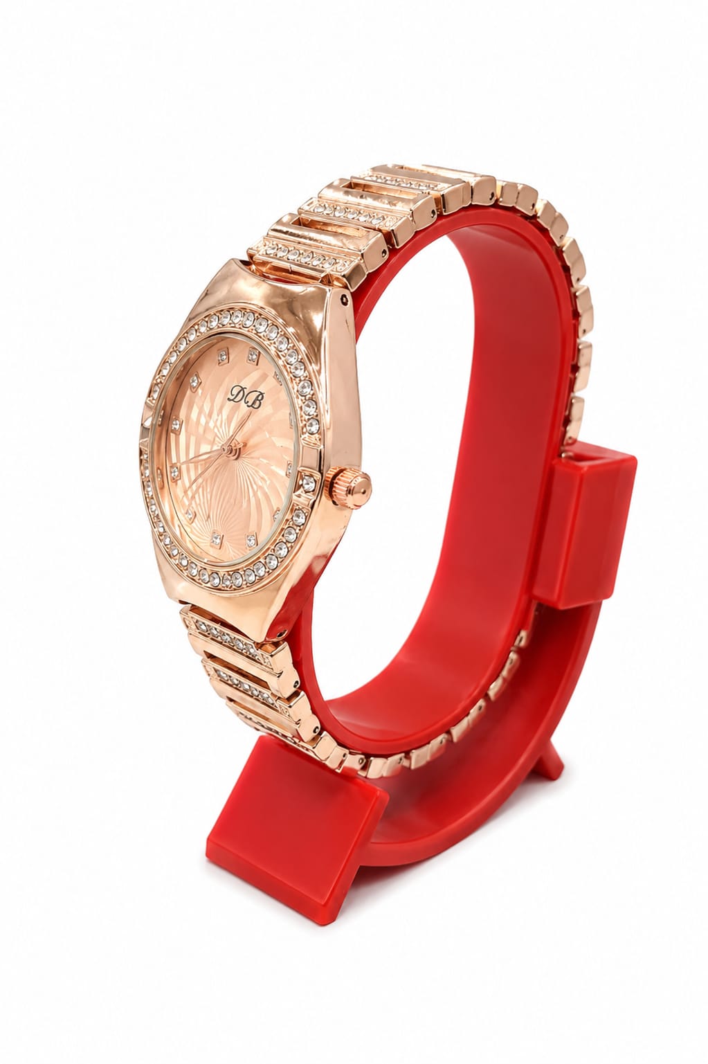⌚ DB Luxury Rose Gold Crystal Watch (LADIES)