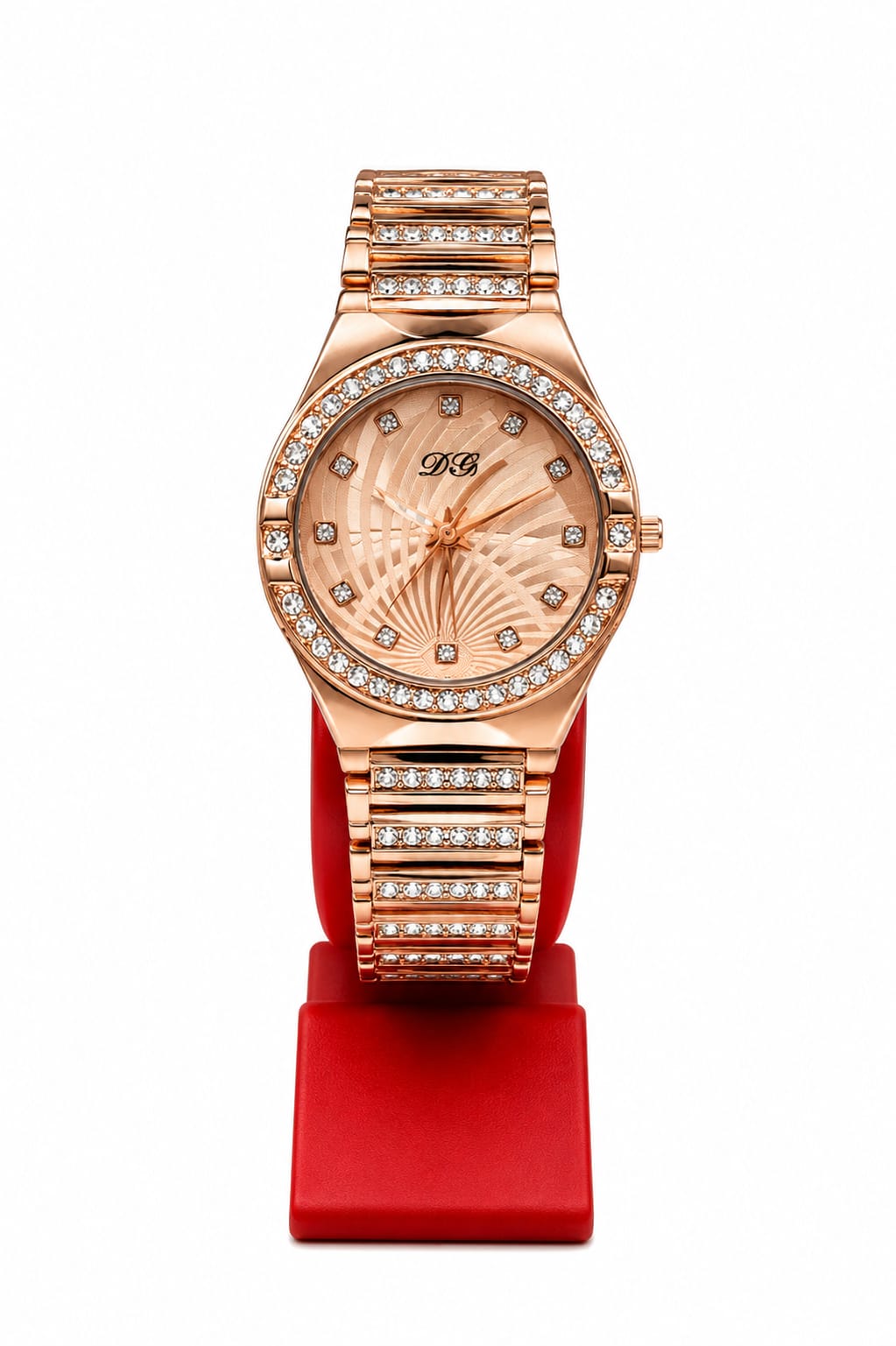 ⌚ DB Luxury Rose Gold Crystal Watch (LADIES)
