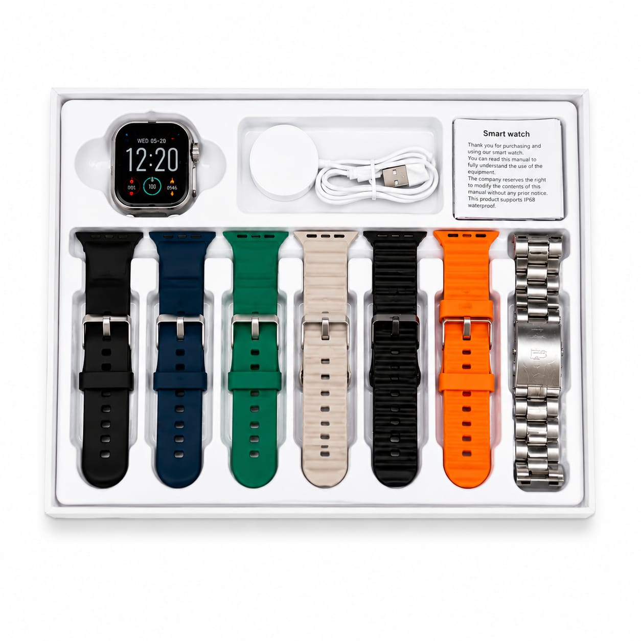 ⌚ Max 577 3 Ultra Smart Watch (7+1 Combo)