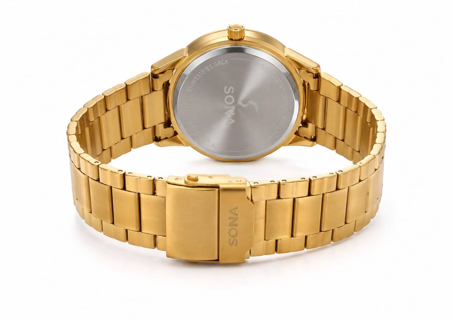 Fastrack Sona Gold Analog Watch – Premium Elegance for Every Occasion